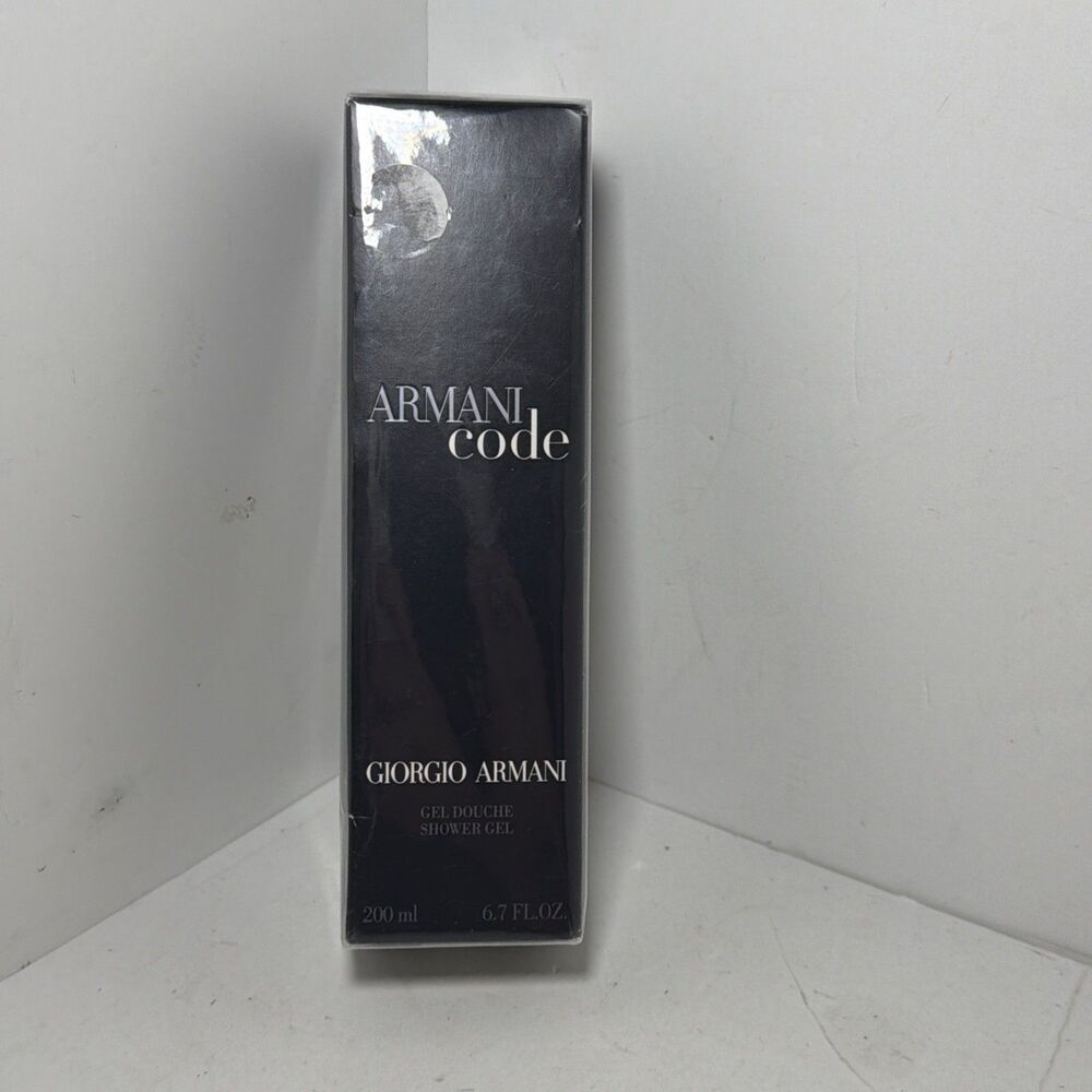 GIORGIO ARMANI CODE Gel Douche FOR MEN 6.7 Oz / 200 ml BRAND NEW Sealed